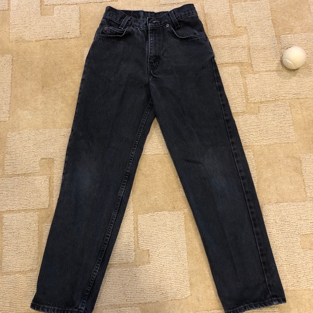 Vintage (90’s) Levi’s 550 Jeans, Student W26 L28, Black